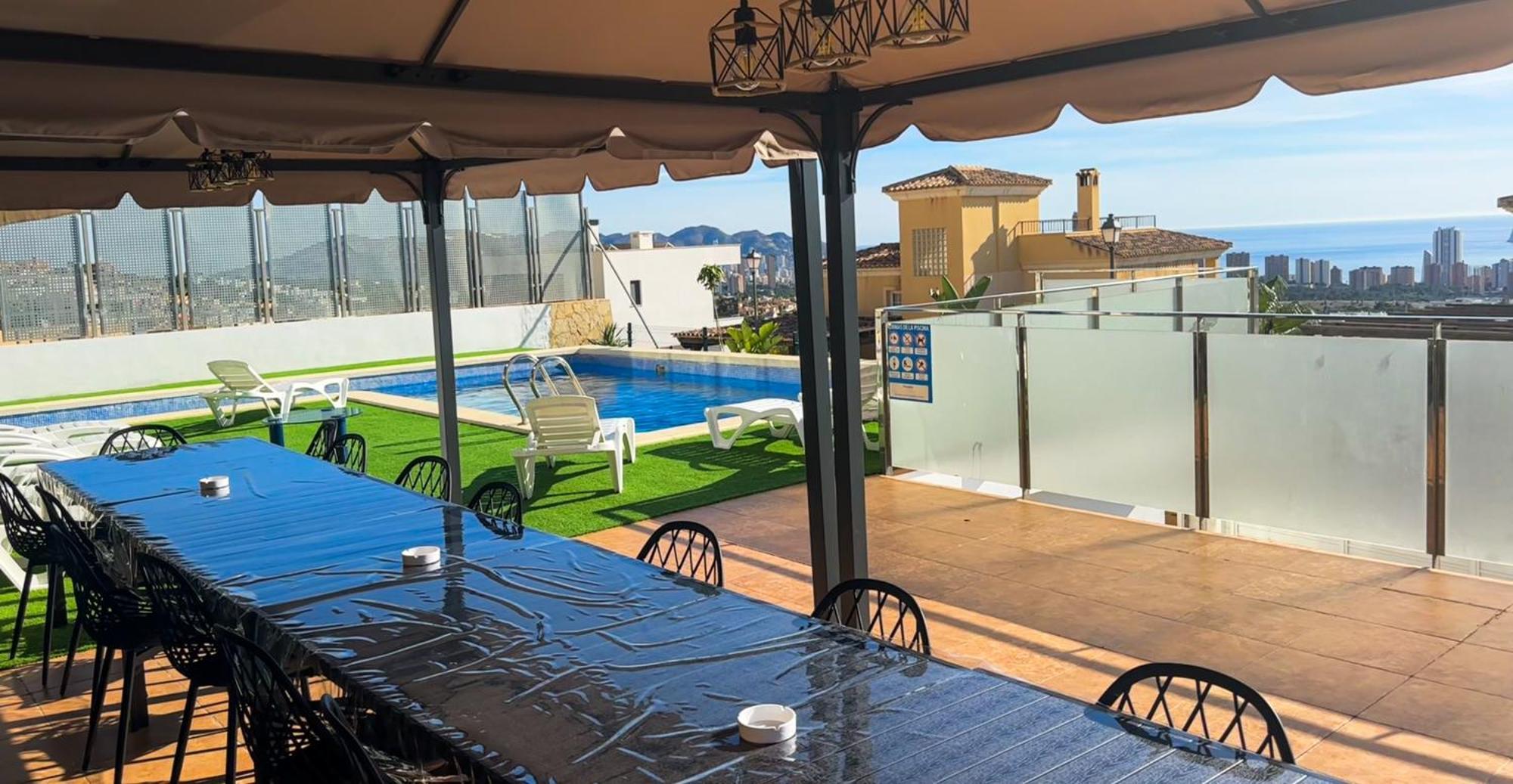 Altos Golf Bahia Benidorm Villa Финестрат Екстериор снимка